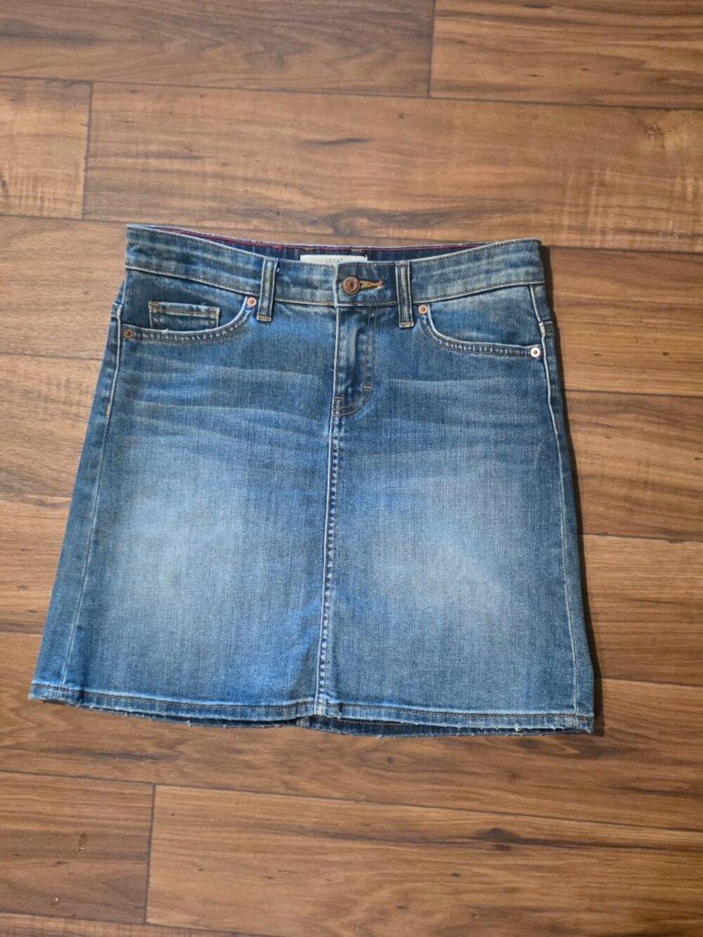 Women's H&M LOGG Jean Skirt Blue Sz 4